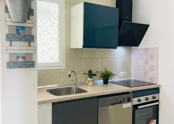 Atico Playa Centro Ciudad Appartement